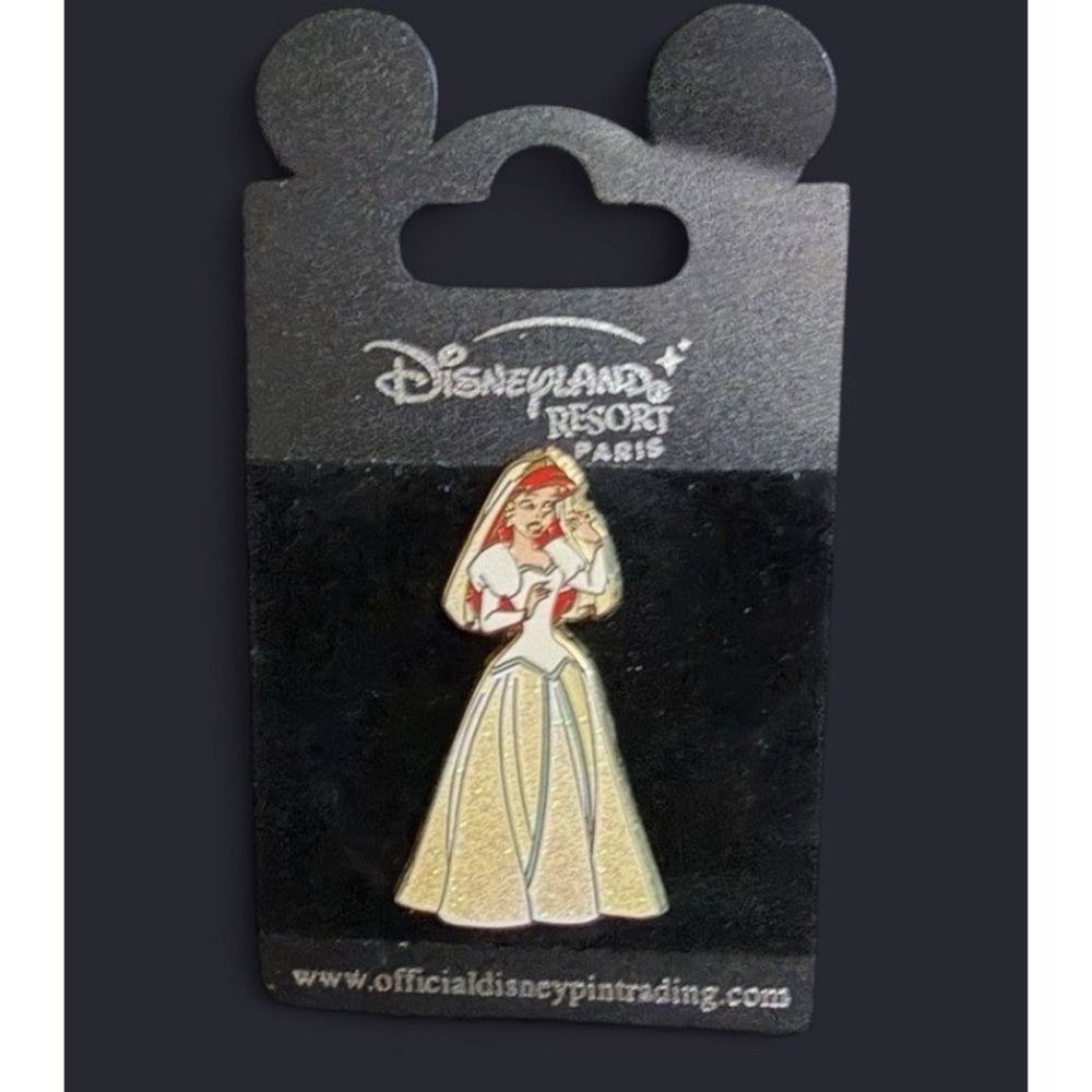 Disney Pin DLP – Married Princesses Ariel Bridal Gown The Little Mermaid Pin
